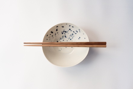 white porcelain bowl