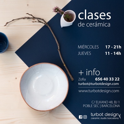 clases de ceramica - nueva temporada