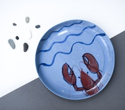 Mr. Lobster. Plate